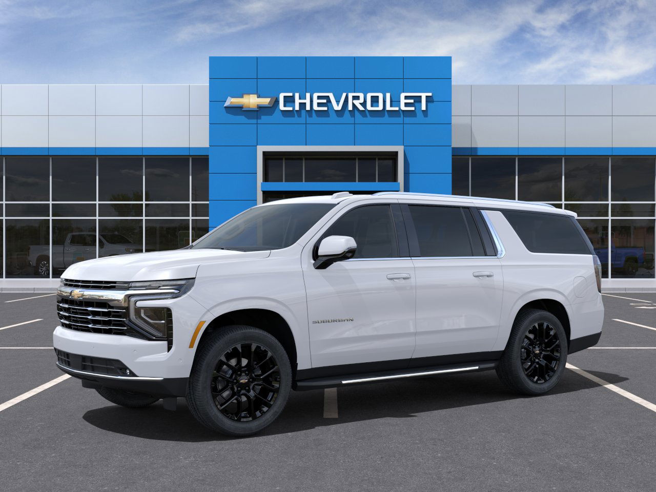 New 2025 Summit White Chevrolet LT image 2