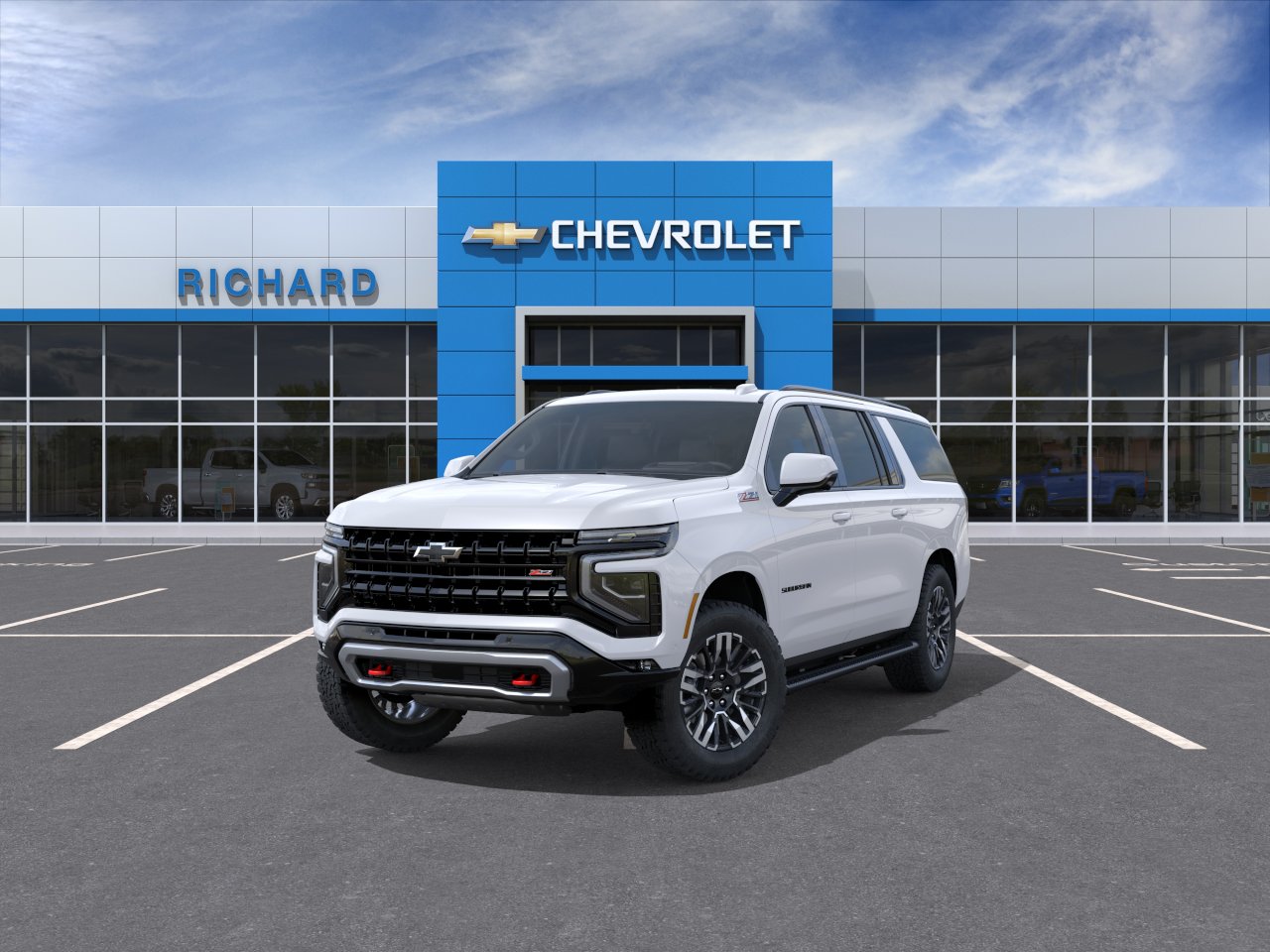 New 2026 Summit White Chevrolet Z71 image 8