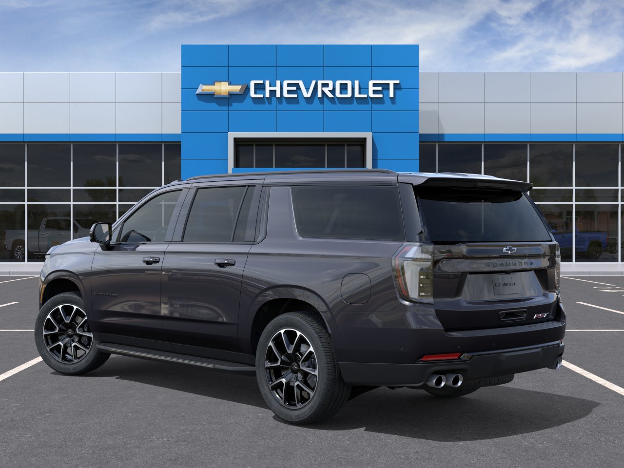 New 2026 Dark Ash Metallic Chevrolet RST image 3