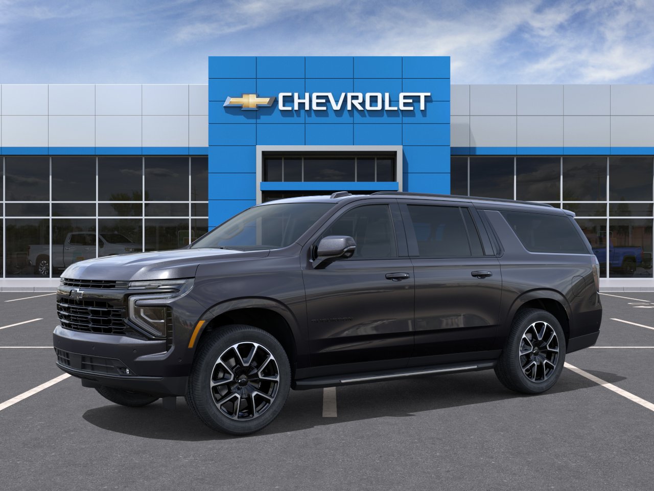New 2026 Dark Ash Metallic Chevrolet RST image 2
