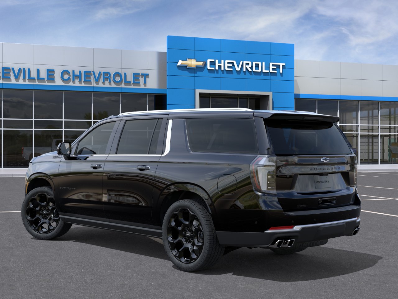 New 2027 Black Chevrolet High Country image 3