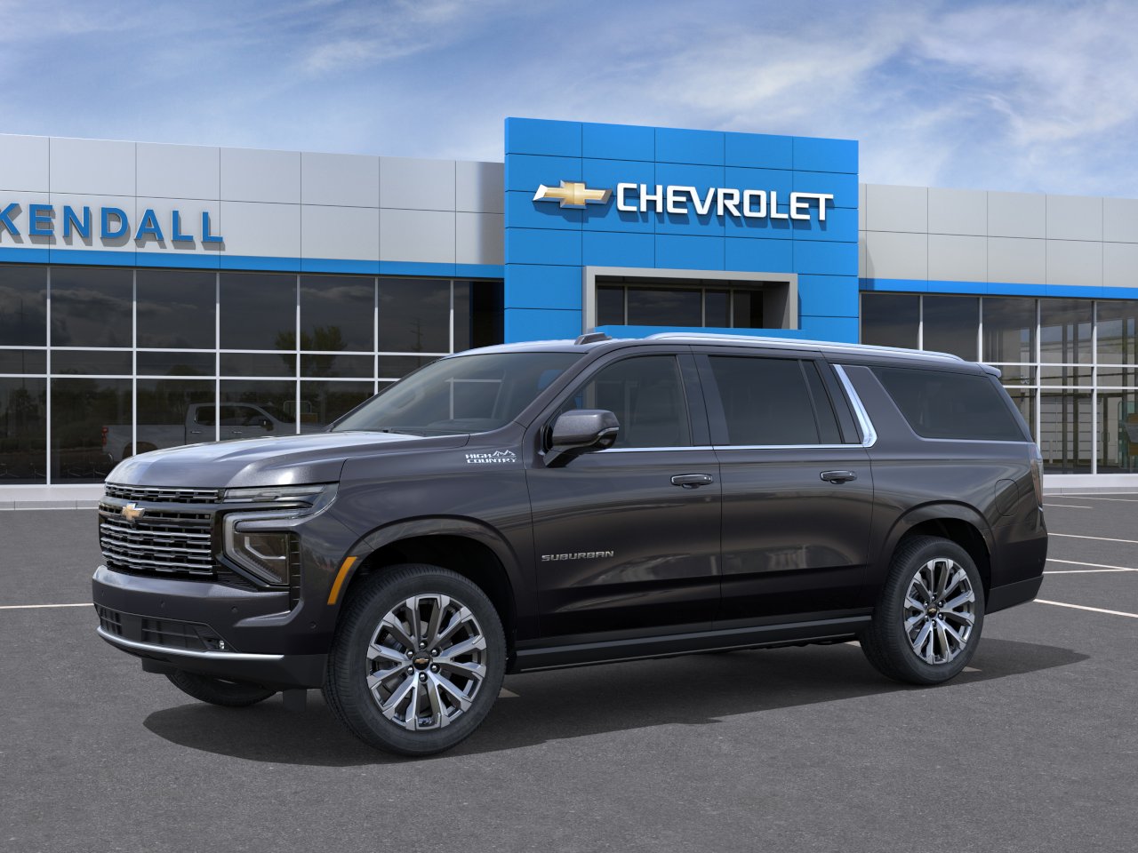 New 2026 Dark Ash Metallic Chevrolet High Country image 2