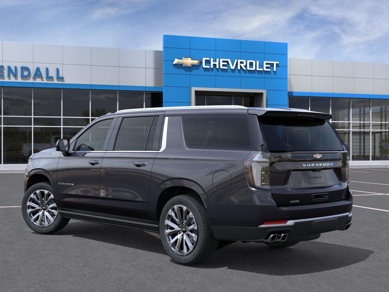 New 2026 Dark Ash Metallic Chevrolet High Country image 3