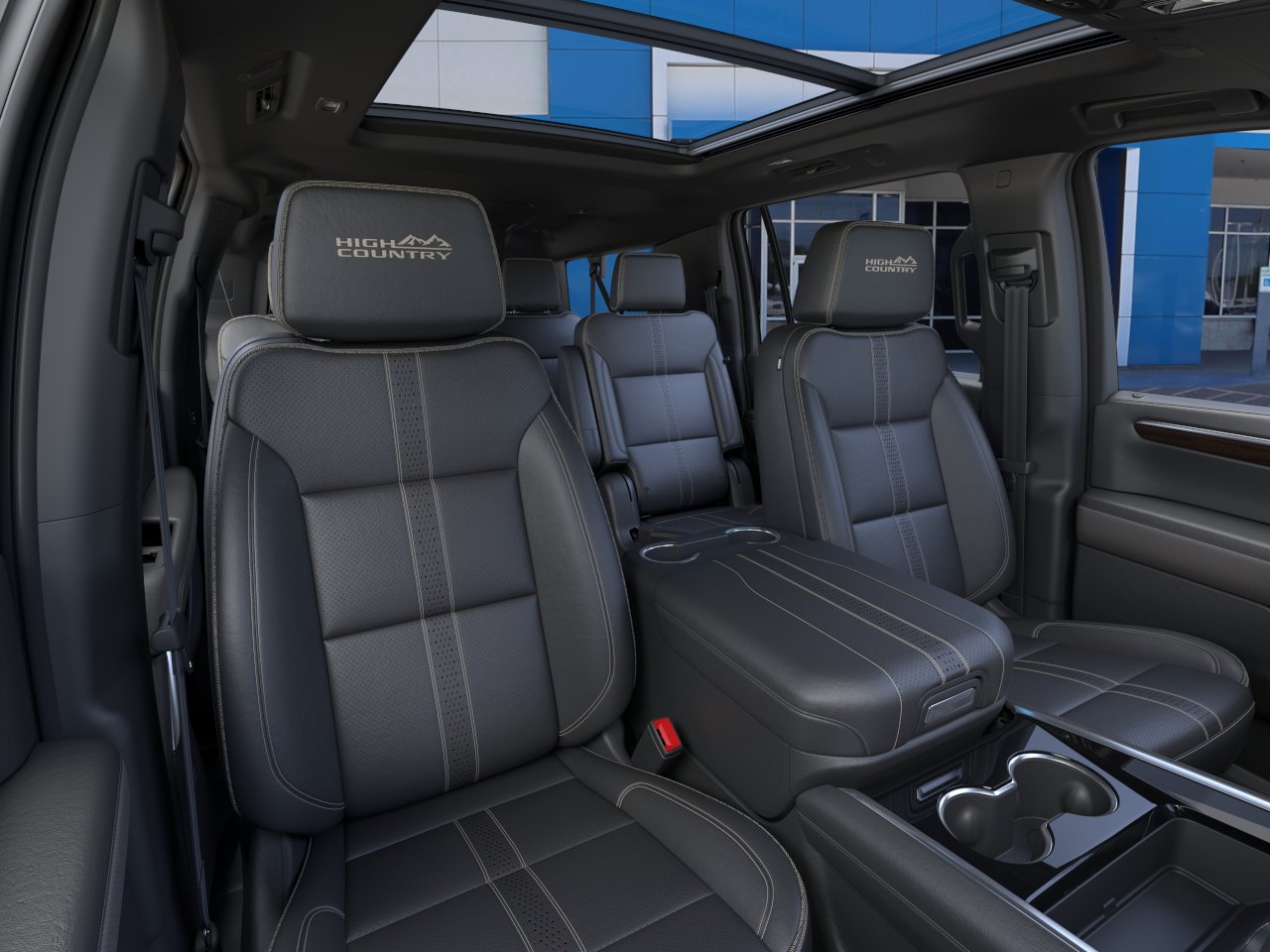 New 2026 Lakeshore Blue Metallic Chevrolet High Country image 40