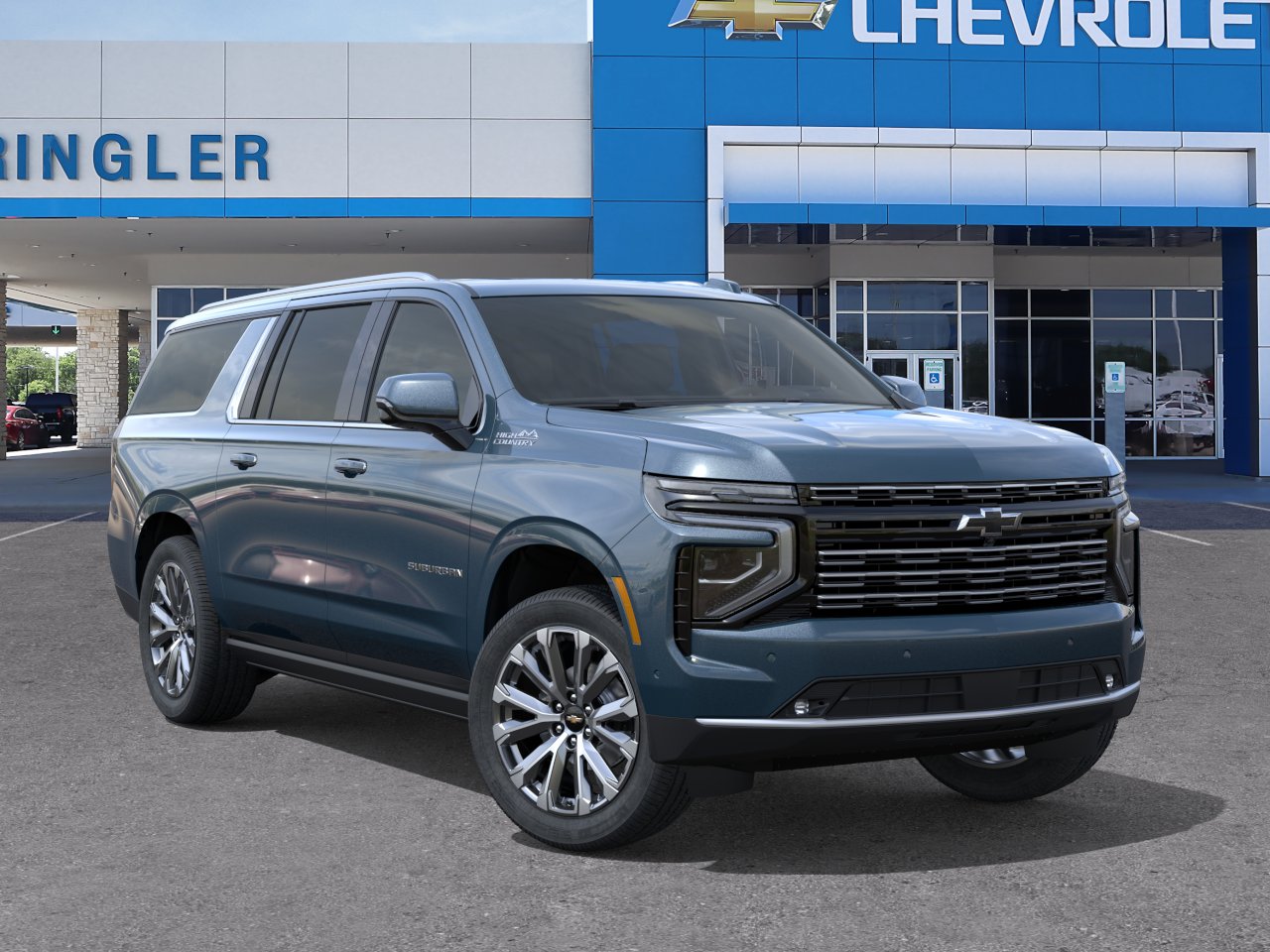 New 2026 Lakeshore Blue Metallic Chevrolet High Country image 31