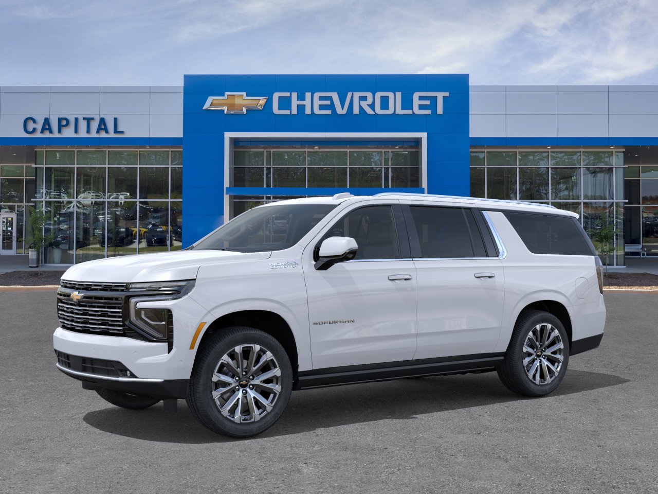 New 2026 Polar White Tricoat Chevrolet High Country image 2