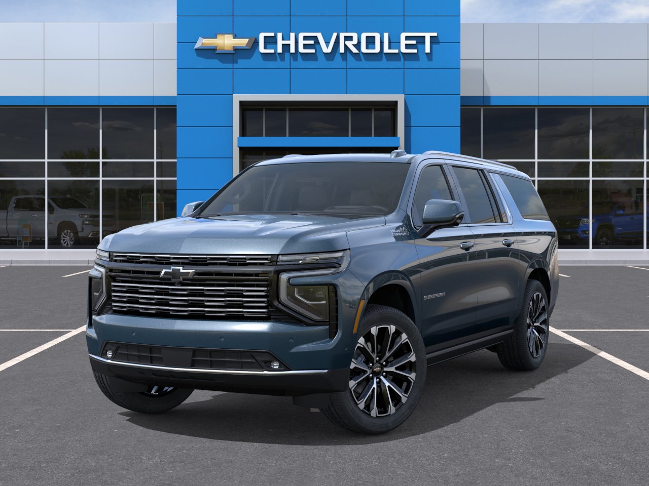 New 2026 Lakeshore Blue Metallic Chevrolet High Country image 6