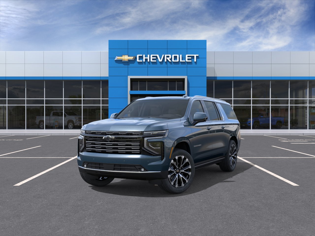 New 2026 Lakeshore Blue Metallic Chevrolet High Country image 8