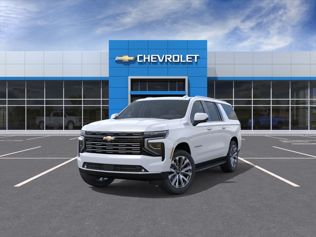 New 2026 Polar White Tricoat Chevrolet High Country image 8