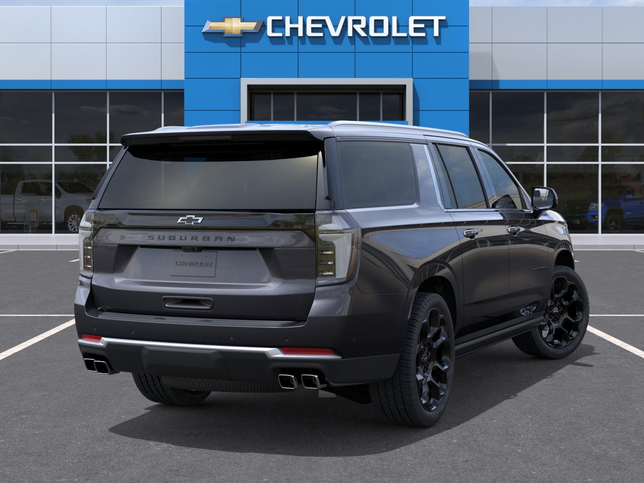 New 2026 Dark Ash Metallic Chevrolet High Country image 4