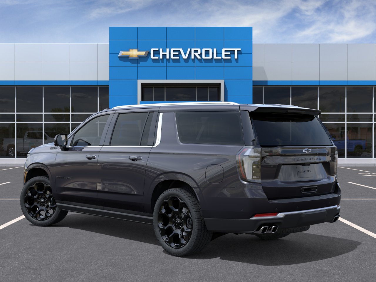 New 2026 Dark Ash Metallic Chevrolet High Country image 3