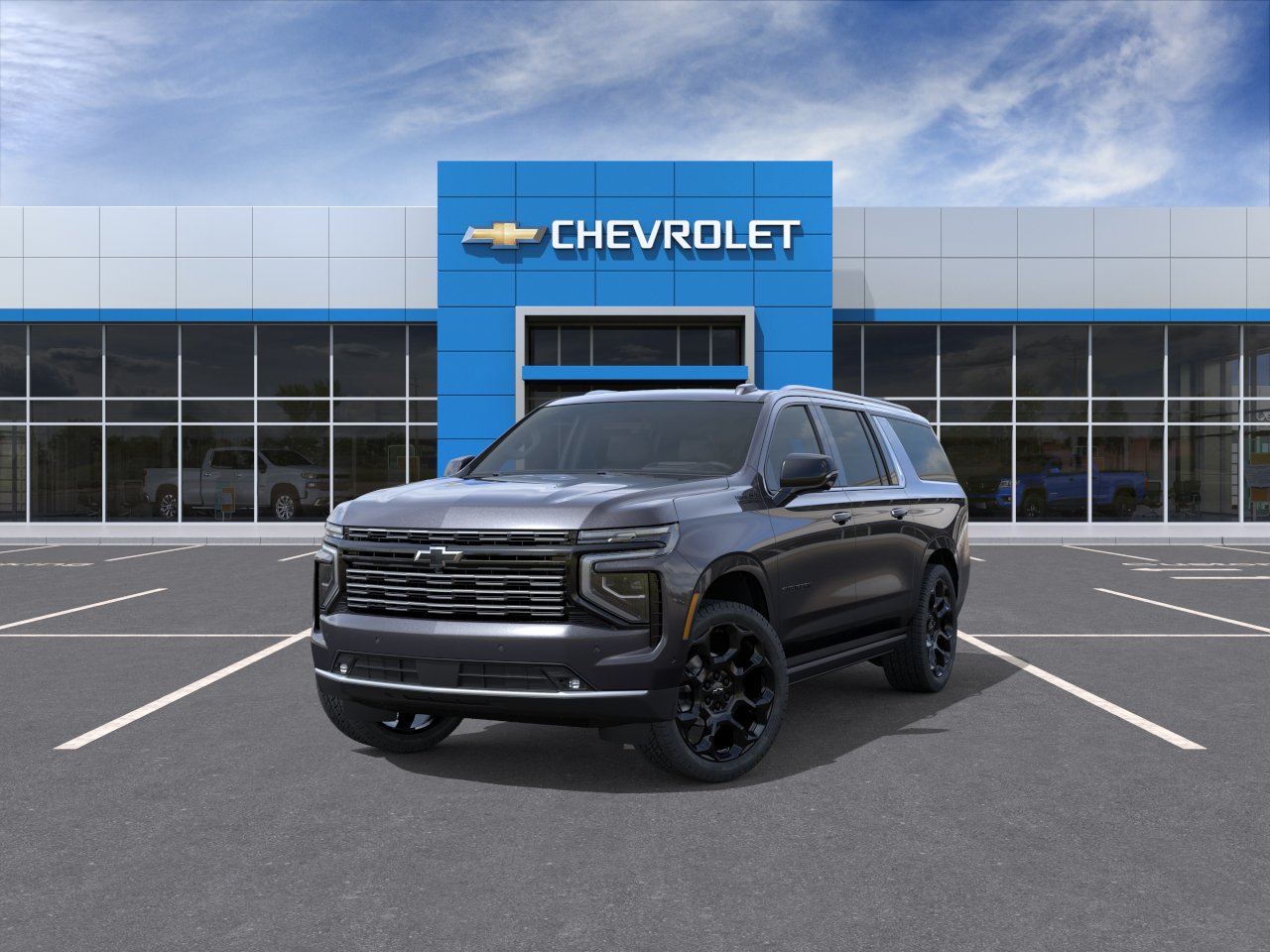 New 2026 Dark Ash Metallic Chevrolet High Country image 8