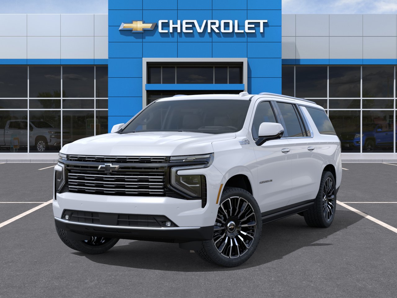 New 2026 Polar White Tricoat Chevrolet High Country image 59