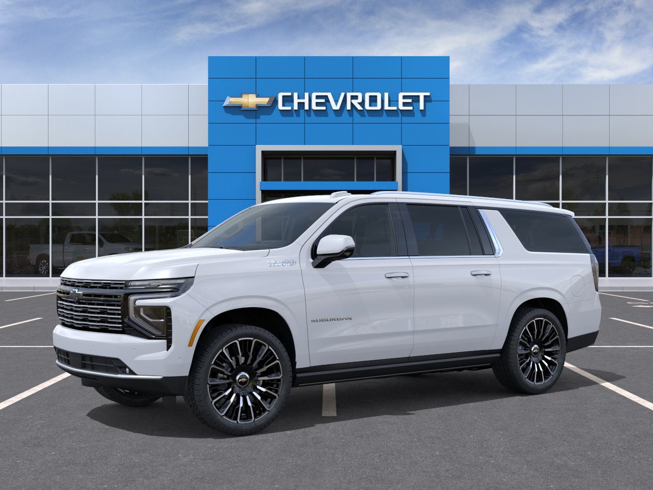 New 2026 Polar White Tricoat Chevrolet High Country image 55