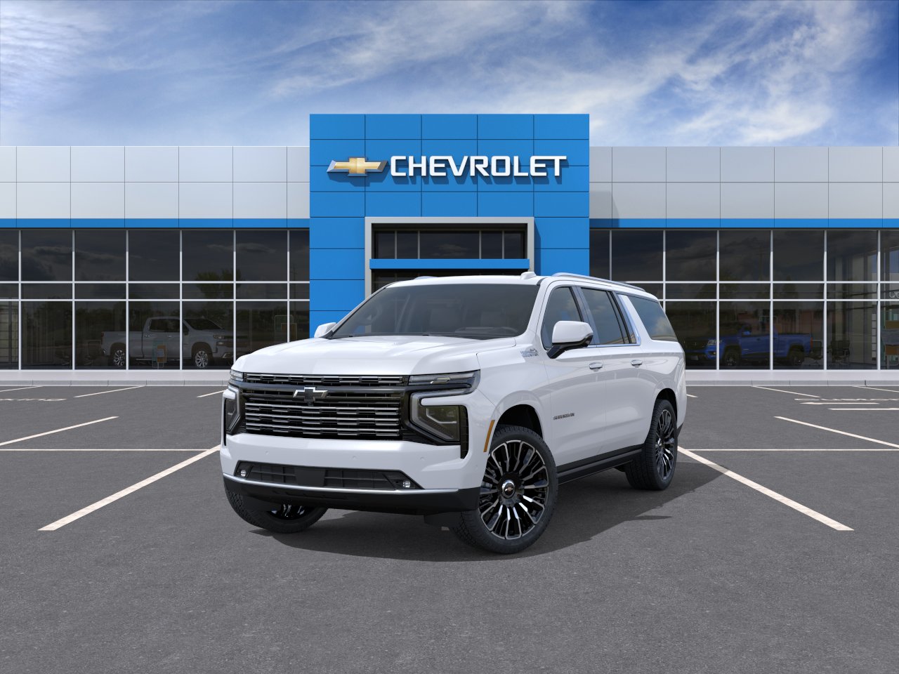 New 2026 Polar White Tricoat Chevrolet High Country image 61