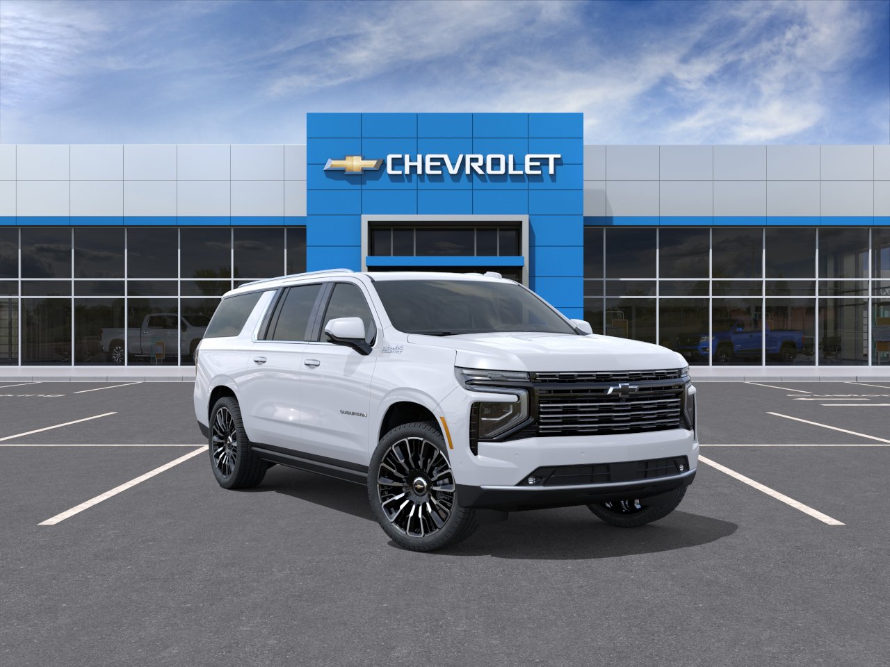 New 2026 Polar White Tricoat Chevrolet High Country image 54