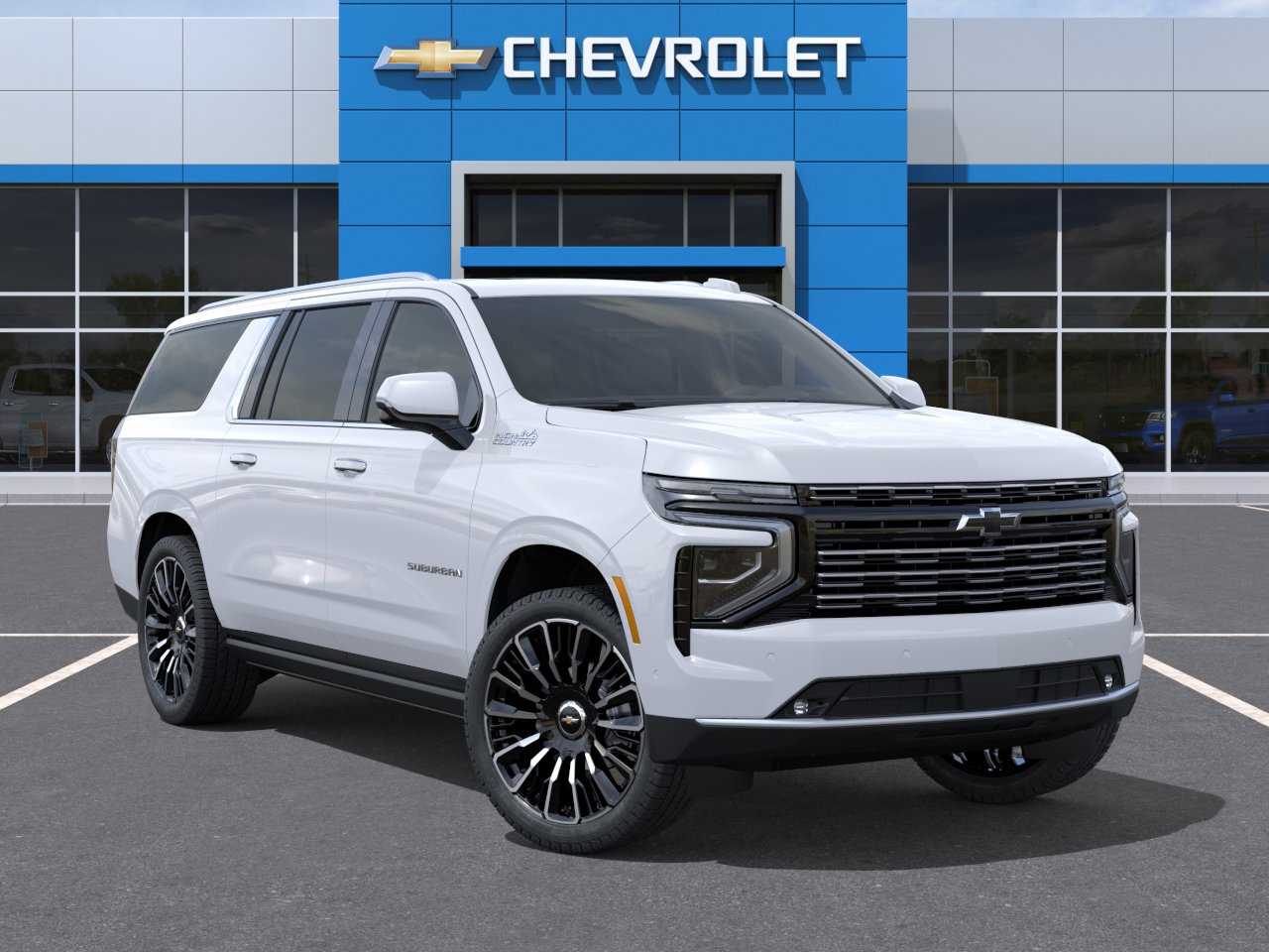 New 2026 Polar White Tricoat Chevrolet High Country image 60