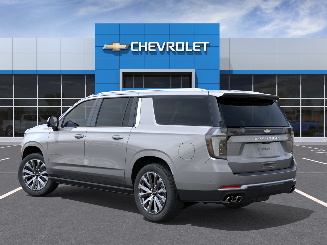 New 2026 Sterling Gray Metallic Chevrolet High Country image 3