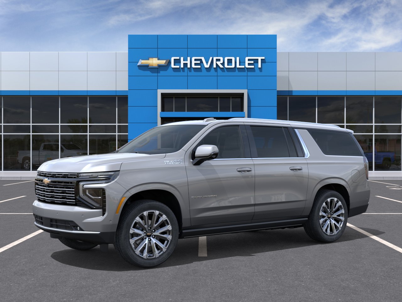 New 2026 Sterling Gray Metallic Chevrolet High Country image 2