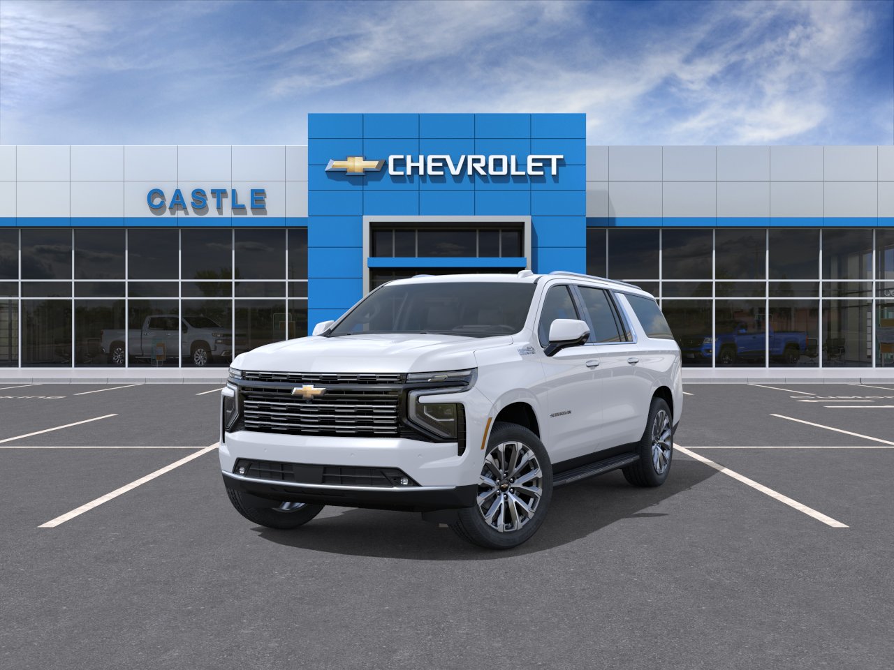 New 2026 Polar White Tricoat Chevrolet High Country image 46
