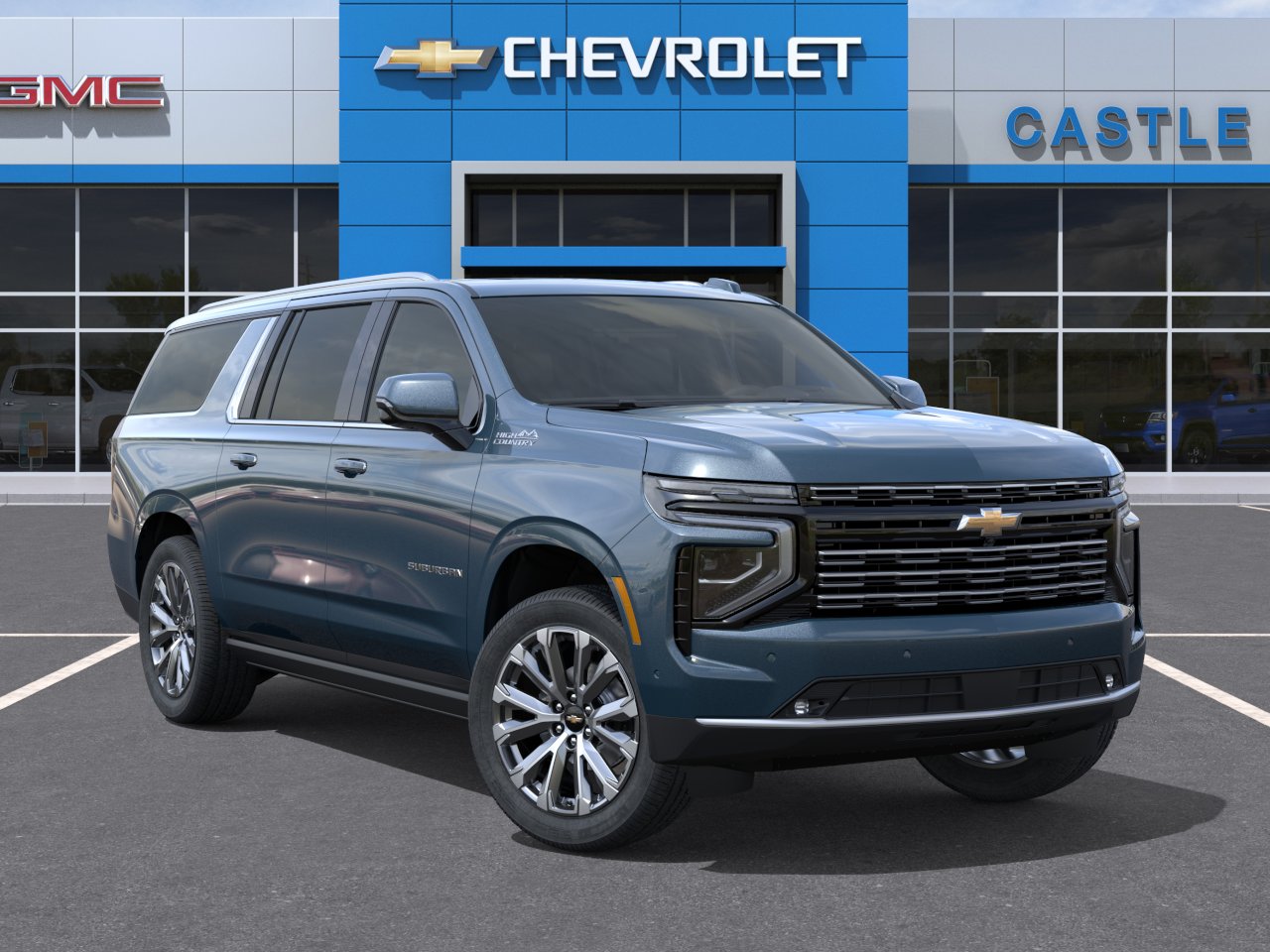 New 2026 Lakeshore Blue Metallic Chevrolet High Country image 36