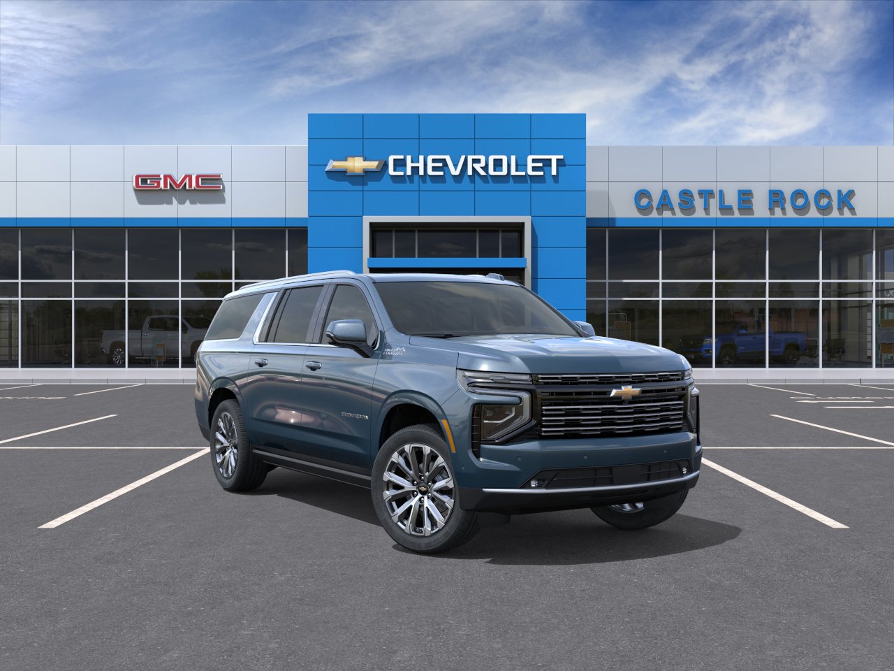 New 2026 Lakeshore Blue Metallic Chevrolet High Country image 30