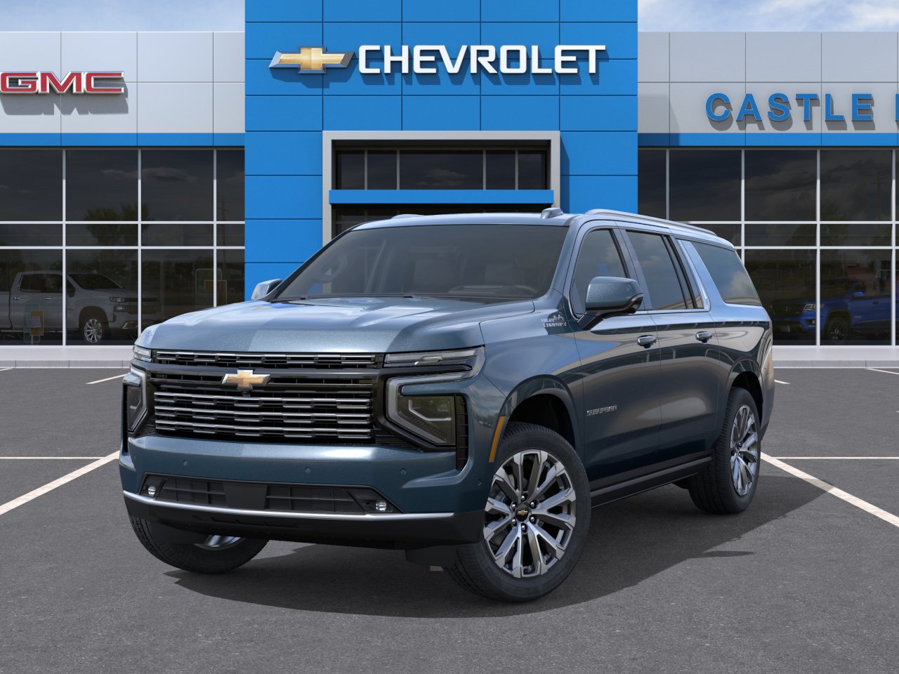 New 2026 Lakeshore Blue Metallic Chevrolet High Country image 35