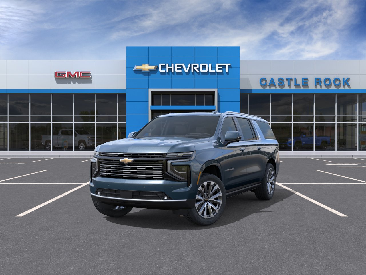 New 2026 Lakeshore Blue Metallic Chevrolet High Country image 37