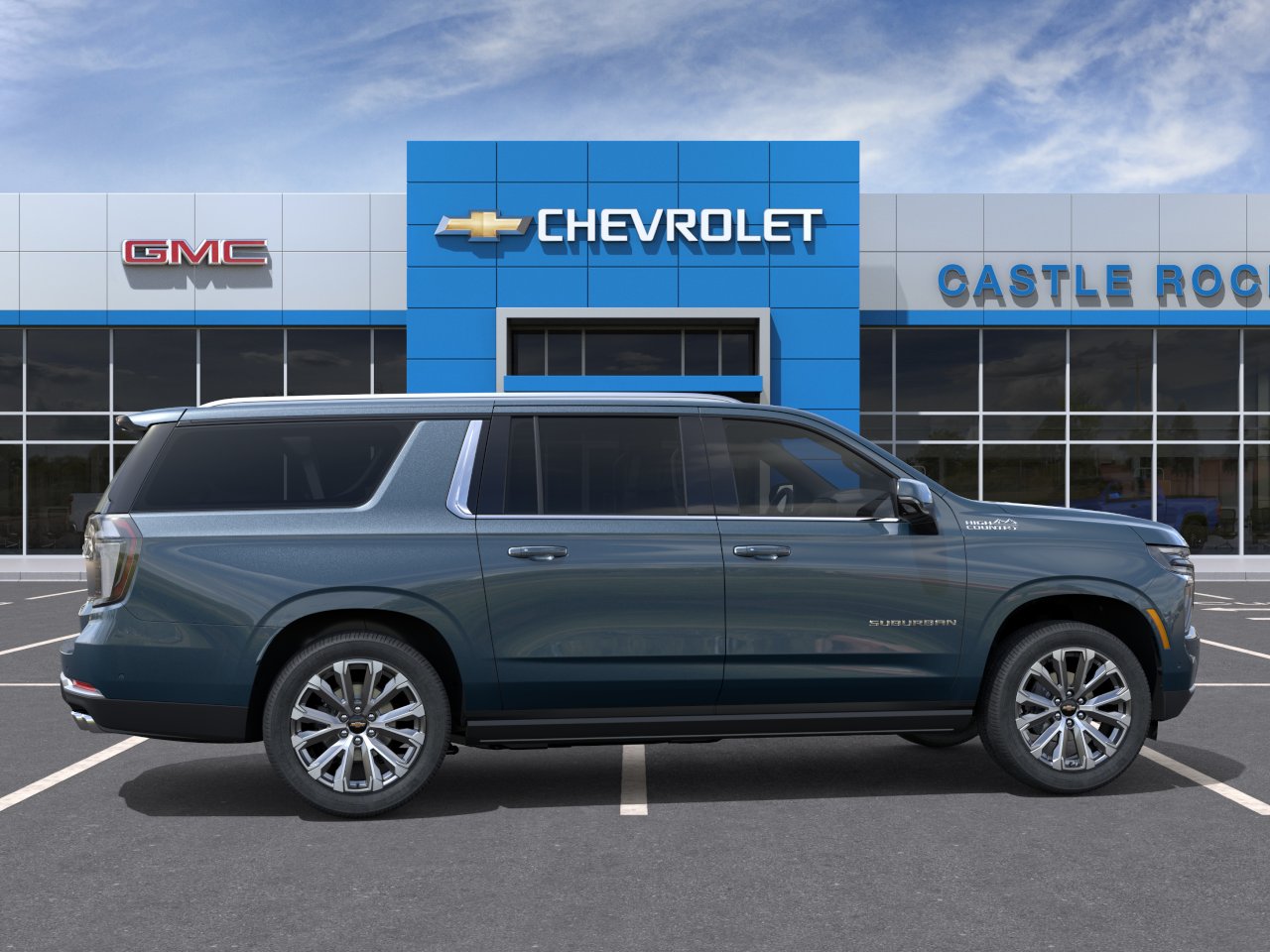 New 2026 Lakeshore Blue Metallic Chevrolet High Country image 34