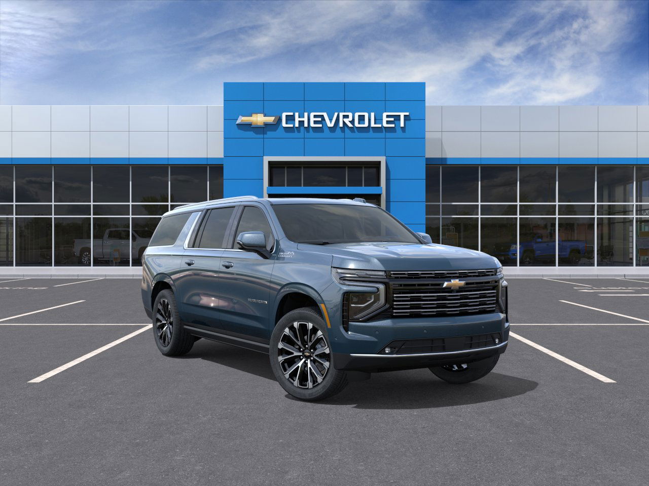 LUXURY1/43 Chevrolet Suburban アメリカ大統領仕様 Chevrolet Suburban 20009-2010 of the President of USA 1:43