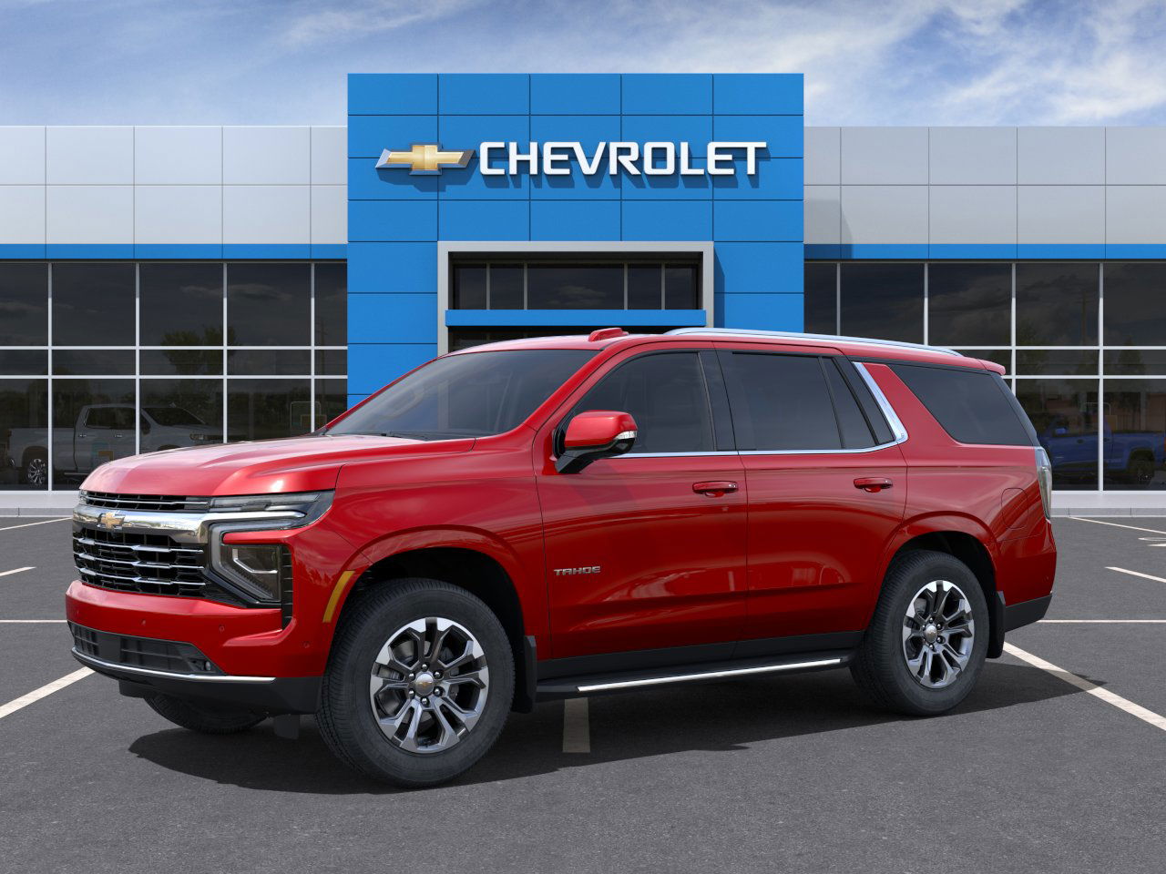 New 2025 Radiant Red Tintcoat Chevrolet LT image 2