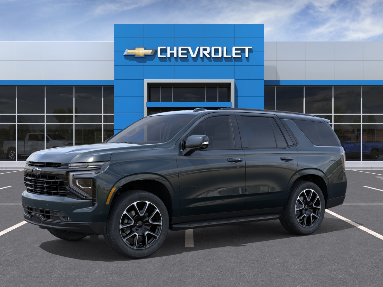 New 2026 Cypress Gray Chevrolet RST image 2