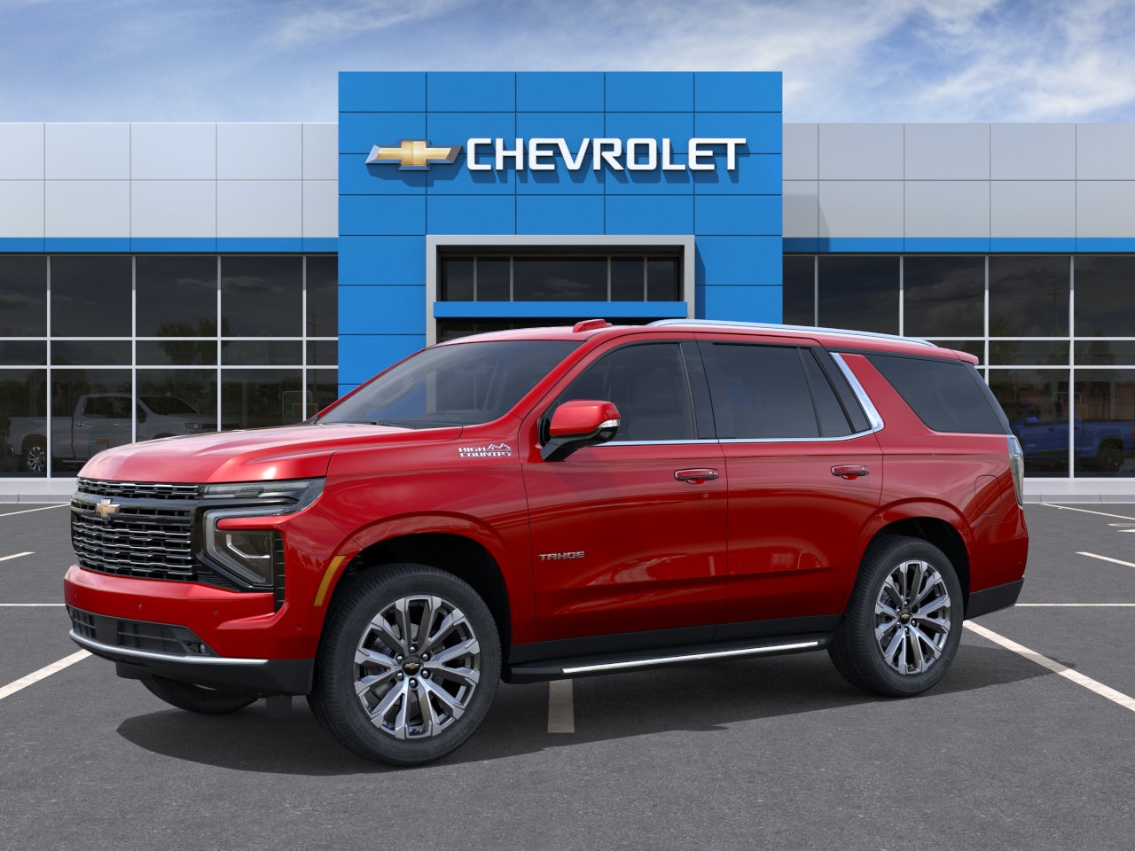New 2026 Radiant Red Tintcoat Chevrolet High Country image 2