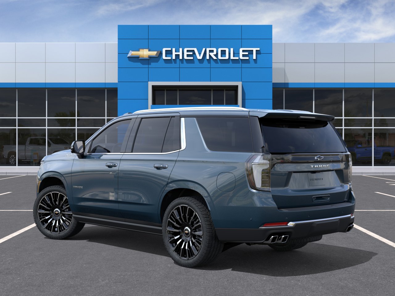 New 2026 Lakeshore Blue Metallic Chevrolet High Country image 3