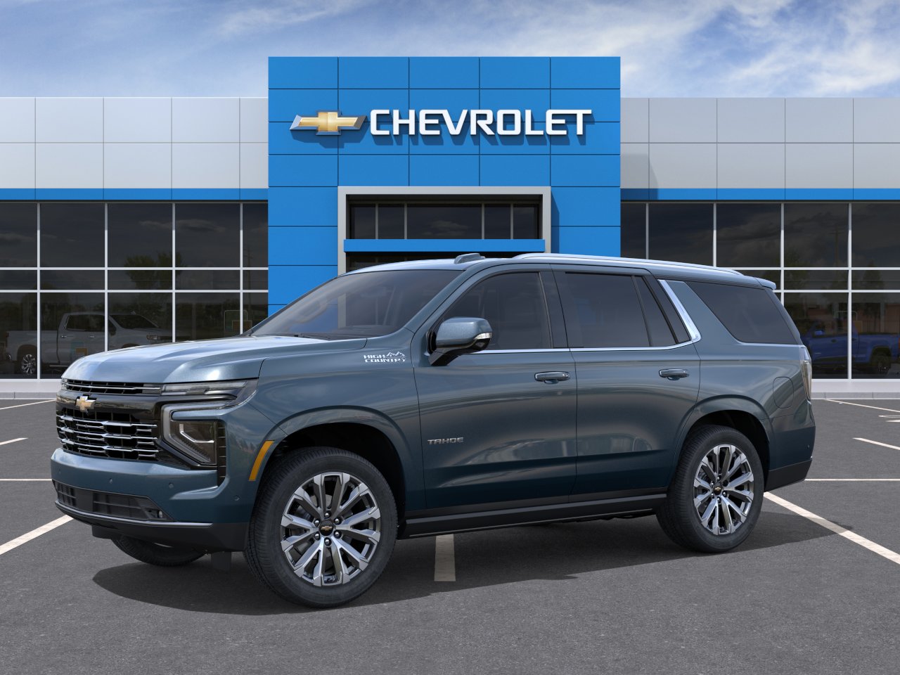 New 2026 Lakeshore Blue Metallic Chevrolet High Country image 27