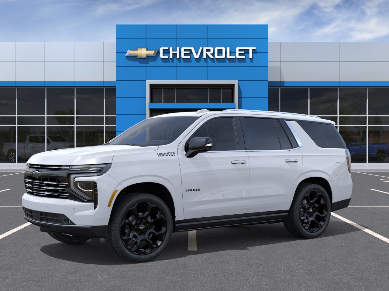 New 2026 Polar White Tricoat Chevrolet High Country image 2
