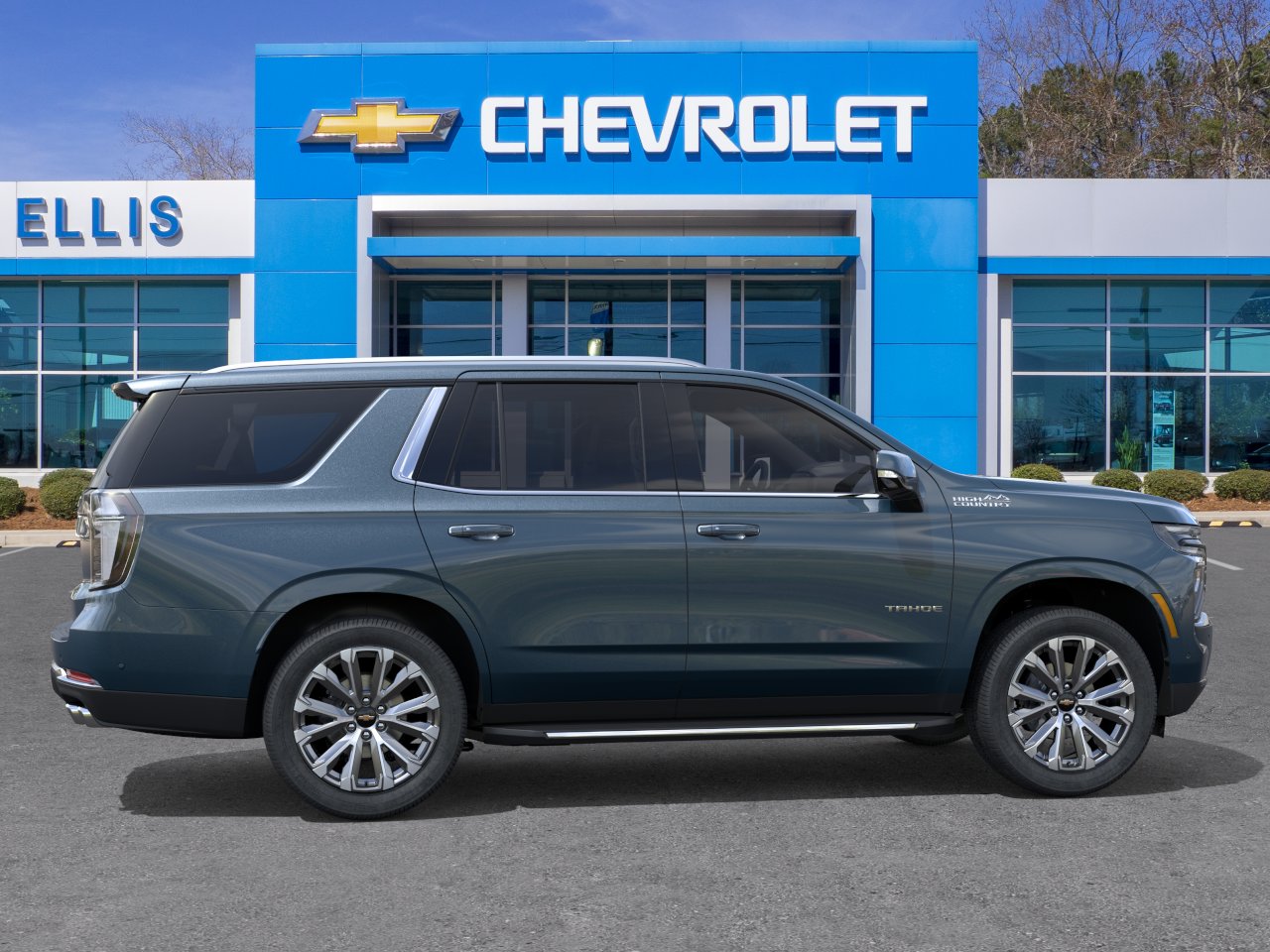 New 2026 Lakeshore Blue Metallic Chevrolet High Country image 46