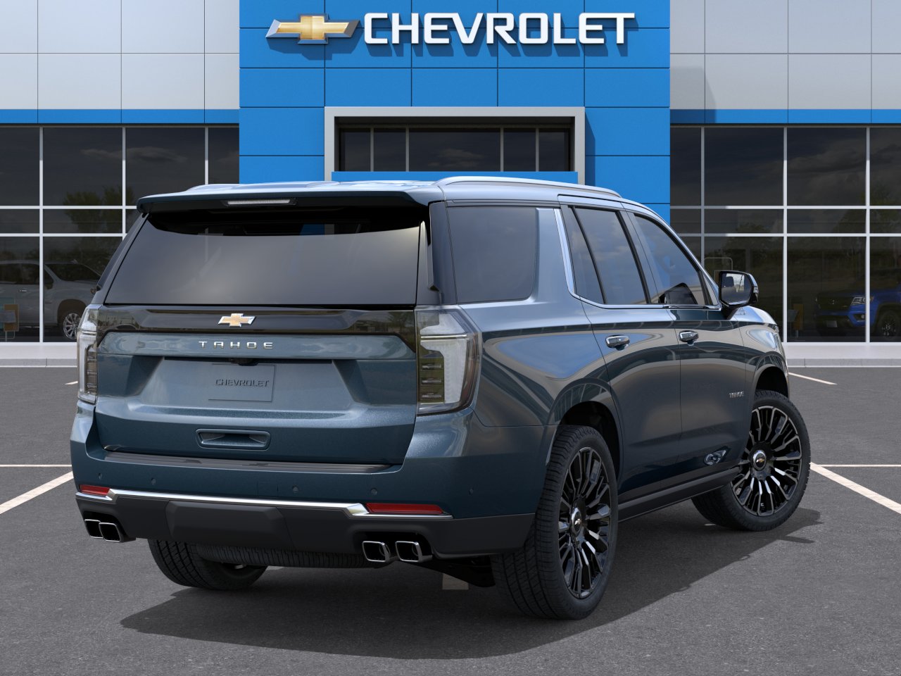 New 2026 Lakeshore Blue Metallic Chevrolet High Country image 40