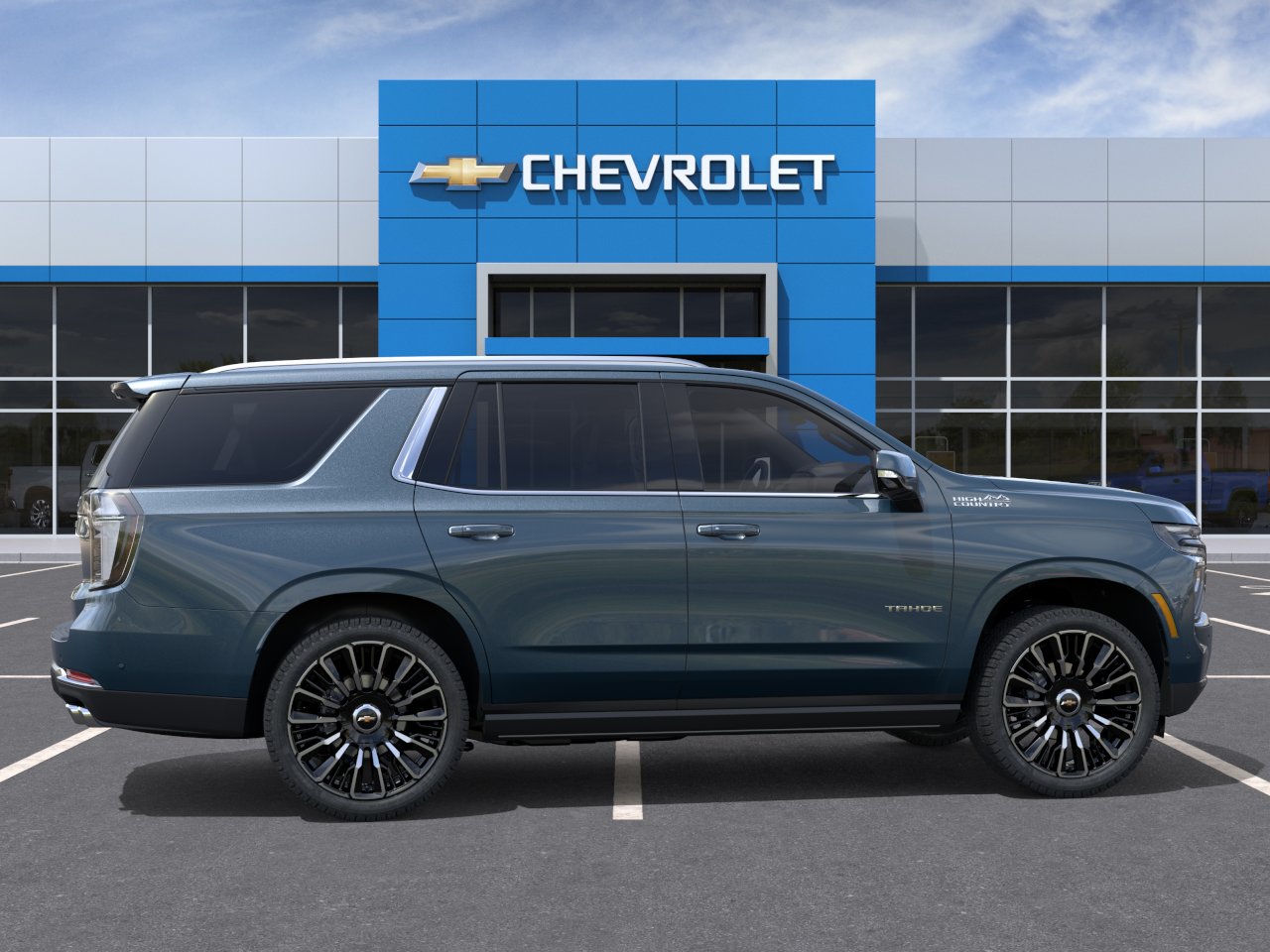 New 2026 Lakeshore Blue Metallic Chevrolet High Country image 41