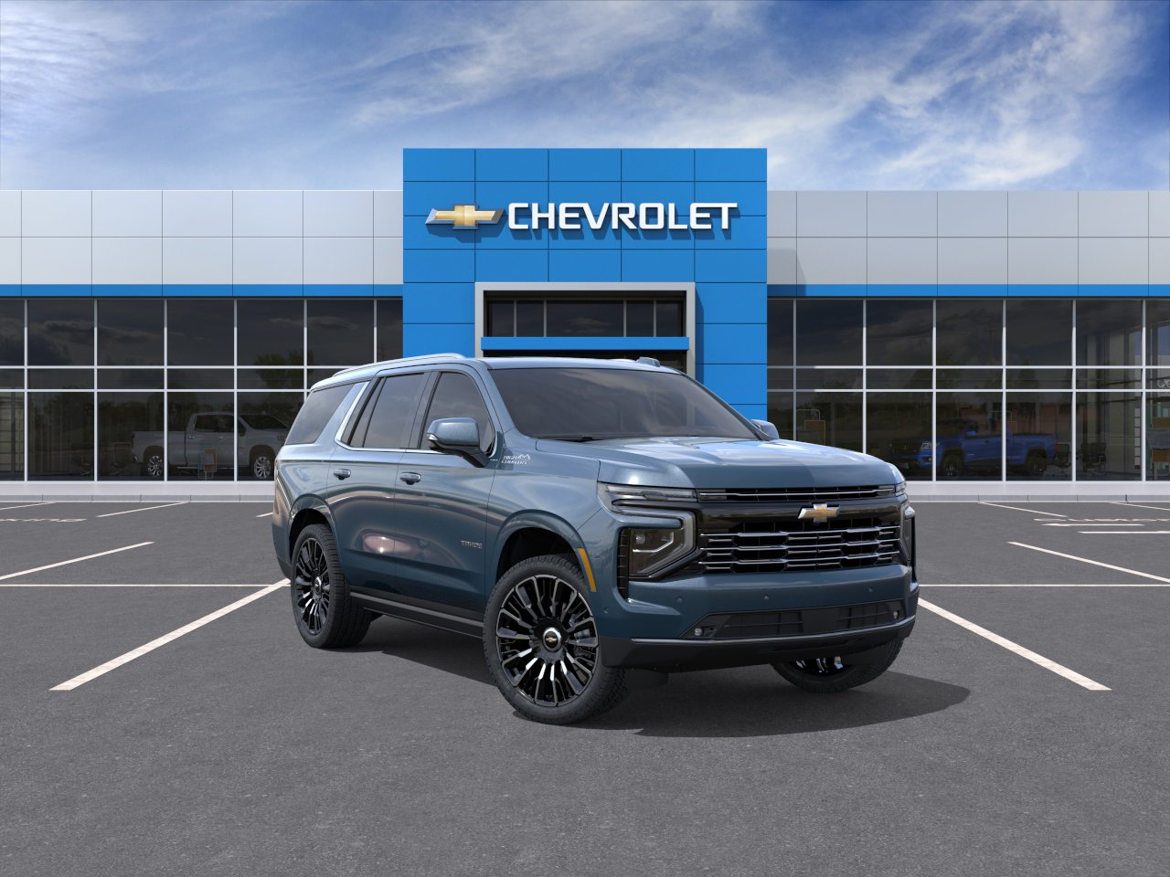 New 2026 Lakeshore Blue Metallic Chevrolet High Country image 37