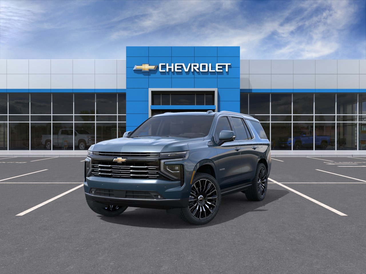 New 2026 Lakeshore Blue Metallic Chevrolet High Country image 44