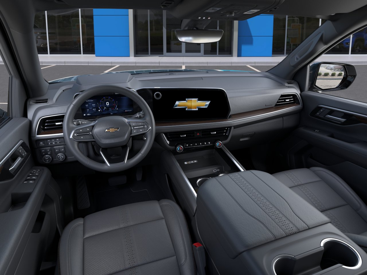 Used 2025 Lakeshore Blue Metallic Chevrolet High Country image 15