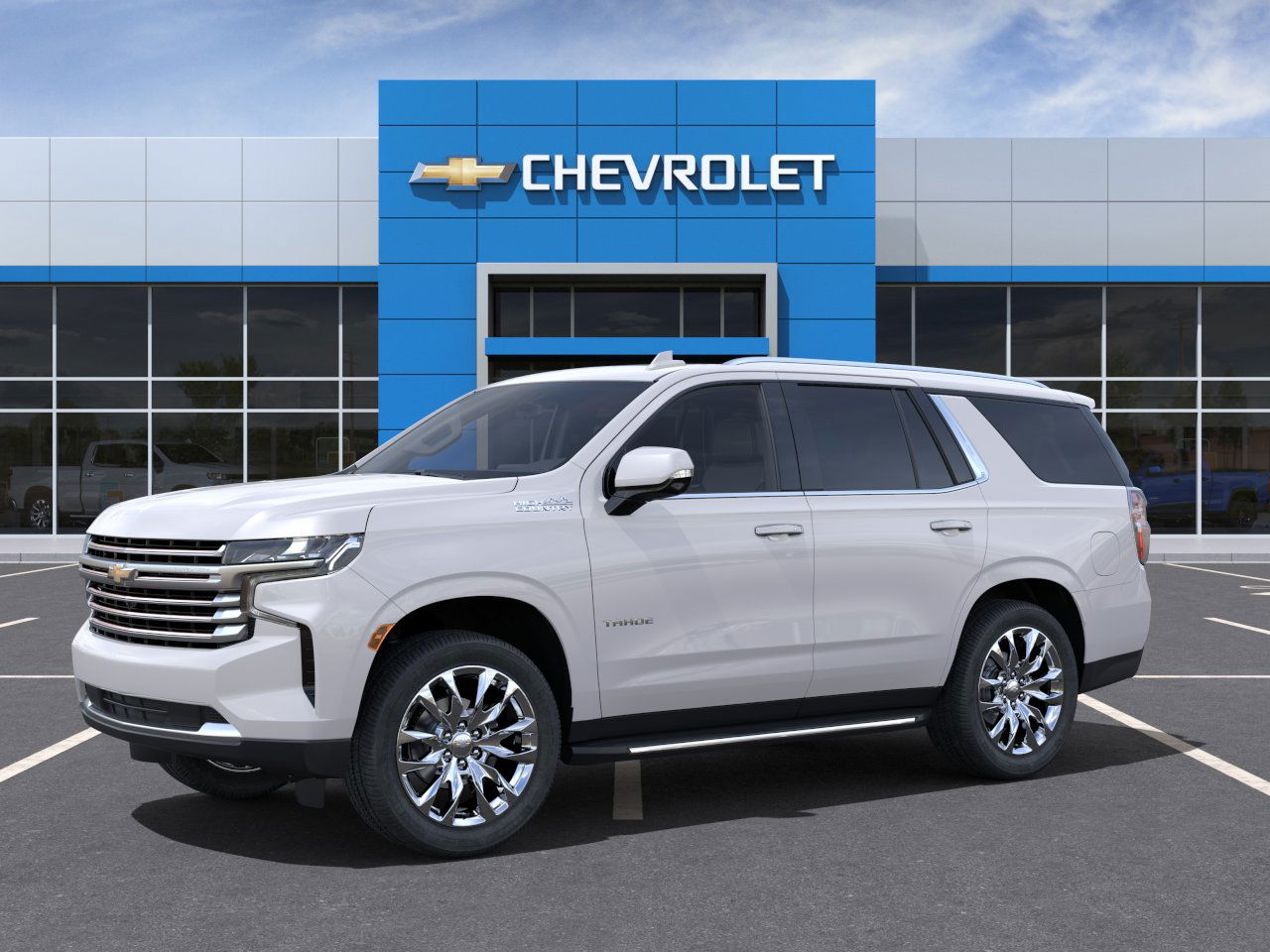 New 2024 Iridescent Pearl Tricoat Chevrolet High Country image 2