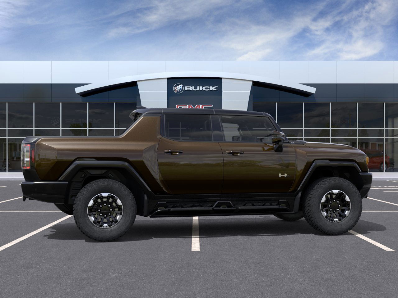 New 2025 Deep Aurora Metallic (Dark Bronze) GMC 3X image 32