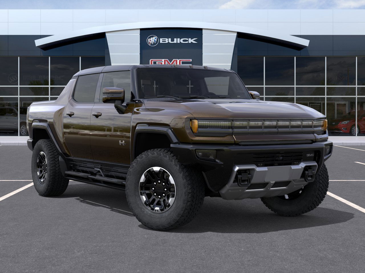 New 2025 Deep Aurora Metallic (Dark Bronze) GMC 3X image 31