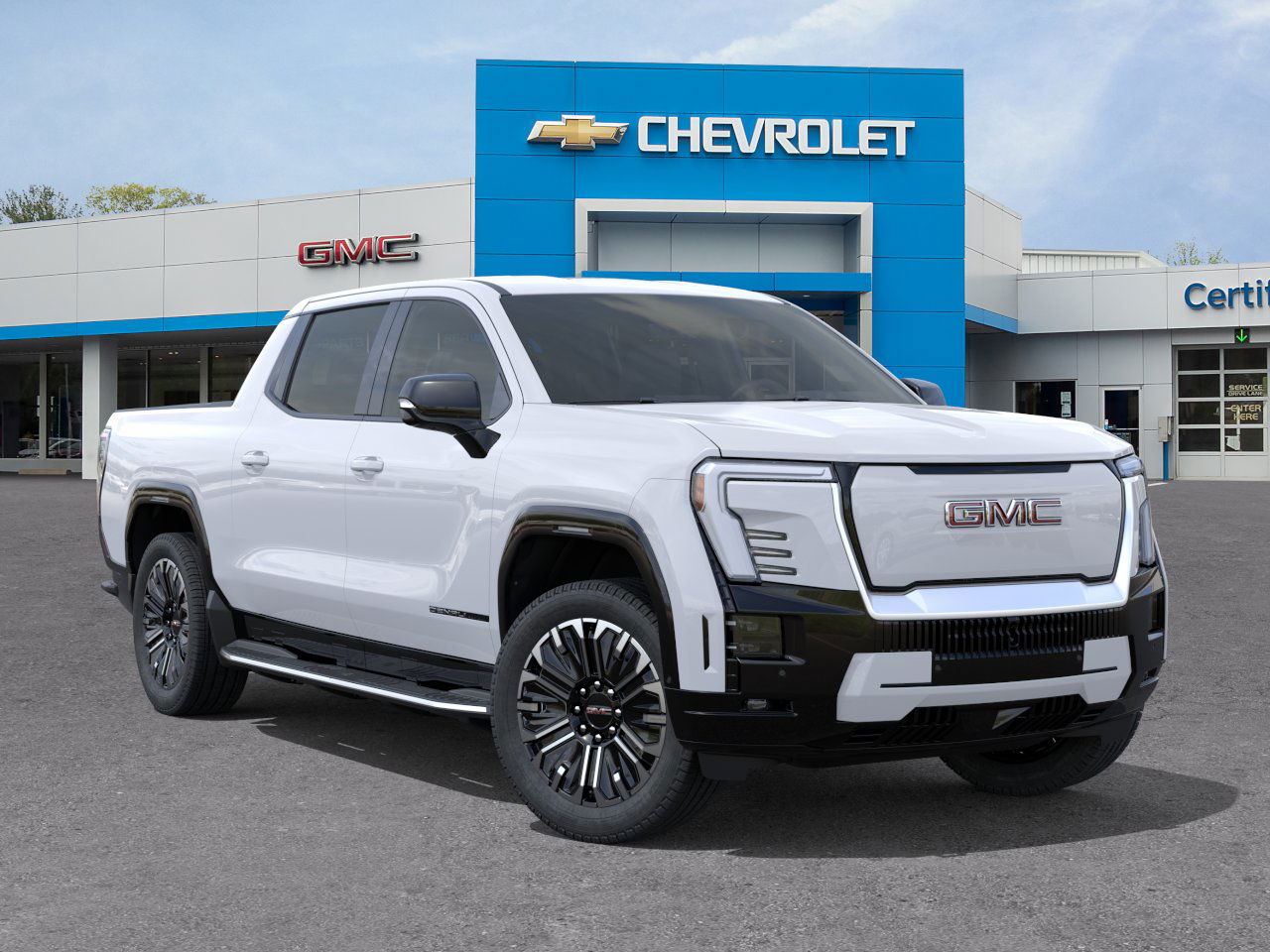 New 2026 Glacier White Tricoat GMC Denali Standard Range image 38