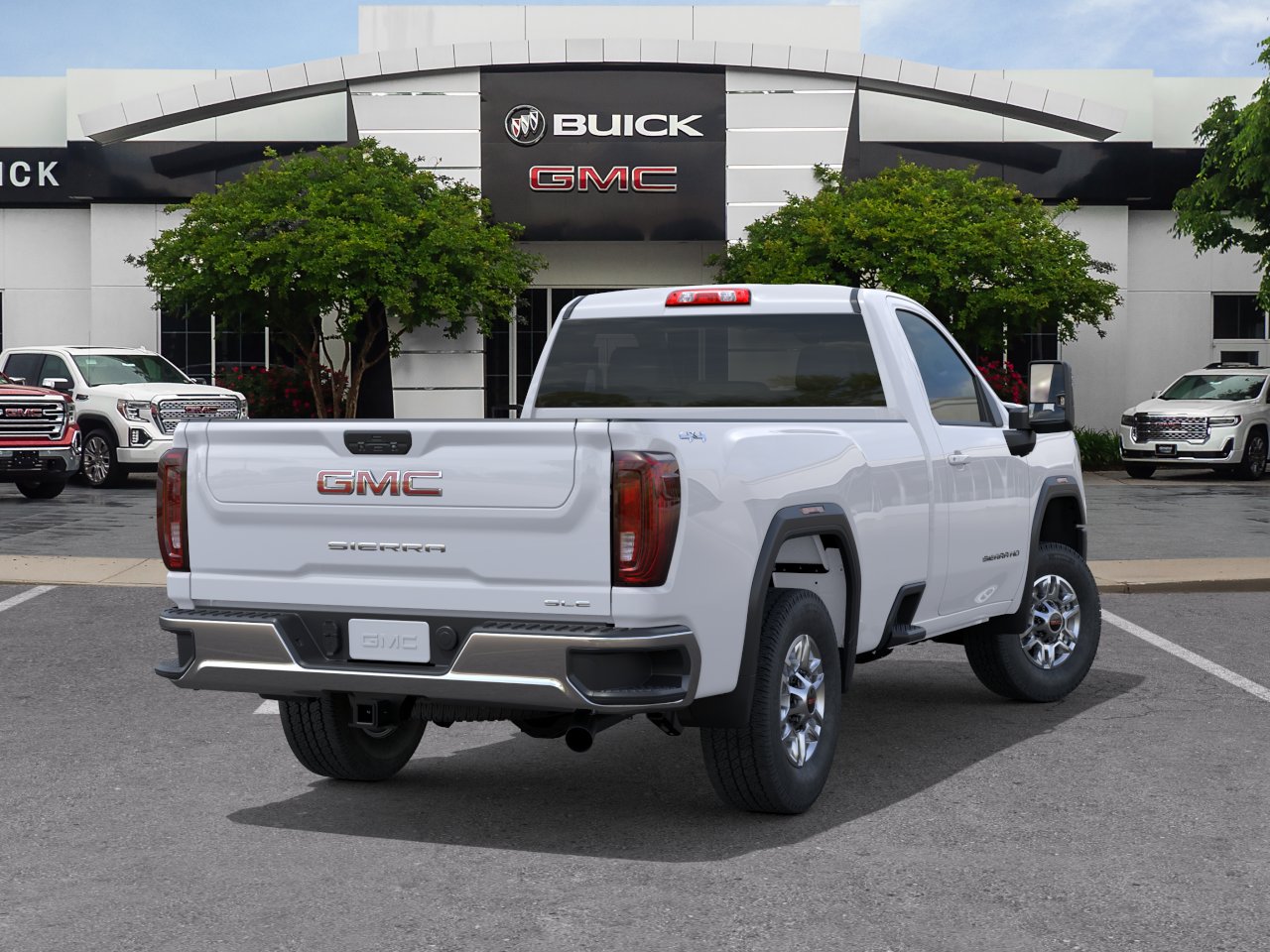 New 2026 Summit White GMC SLE image 29