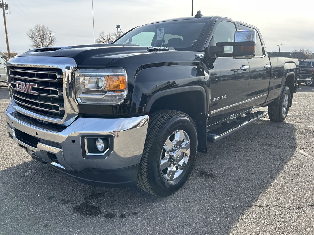 Used 2018 GMC Sierra 3500HD SLT with VIN 1GT42XCY3JF285961 for sale in Fort Benton, MT