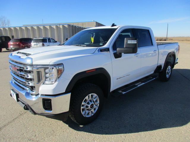 Used 2023 GMC Sierra 2500HD SLE with VIN 1GT49ME72PF164572 for sale in Rugby, ND