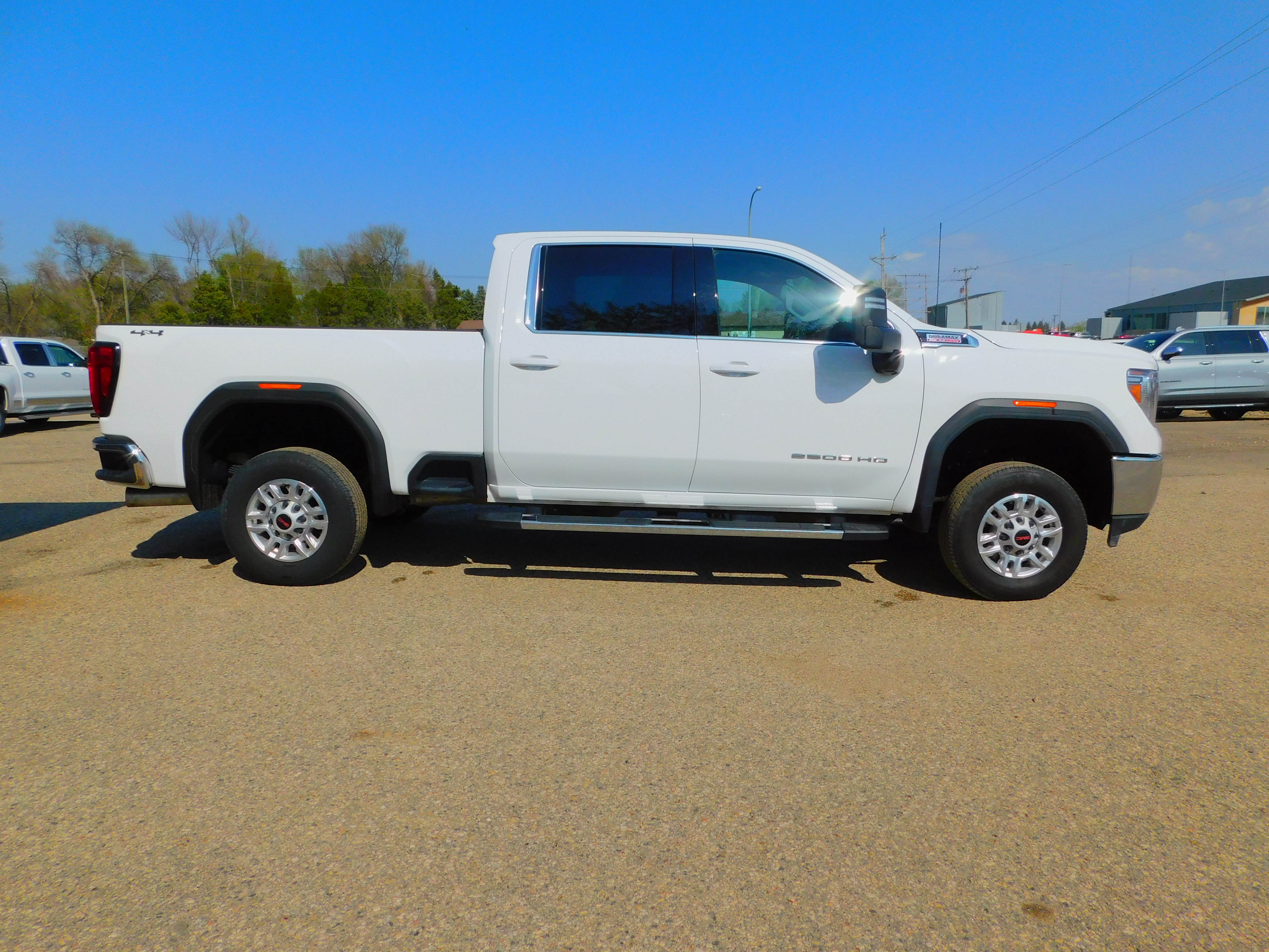 Used 2023 GMC Sierra 2500HD SLE with VIN 1GT49MEY0PF207184 for sale in Rugby, ND